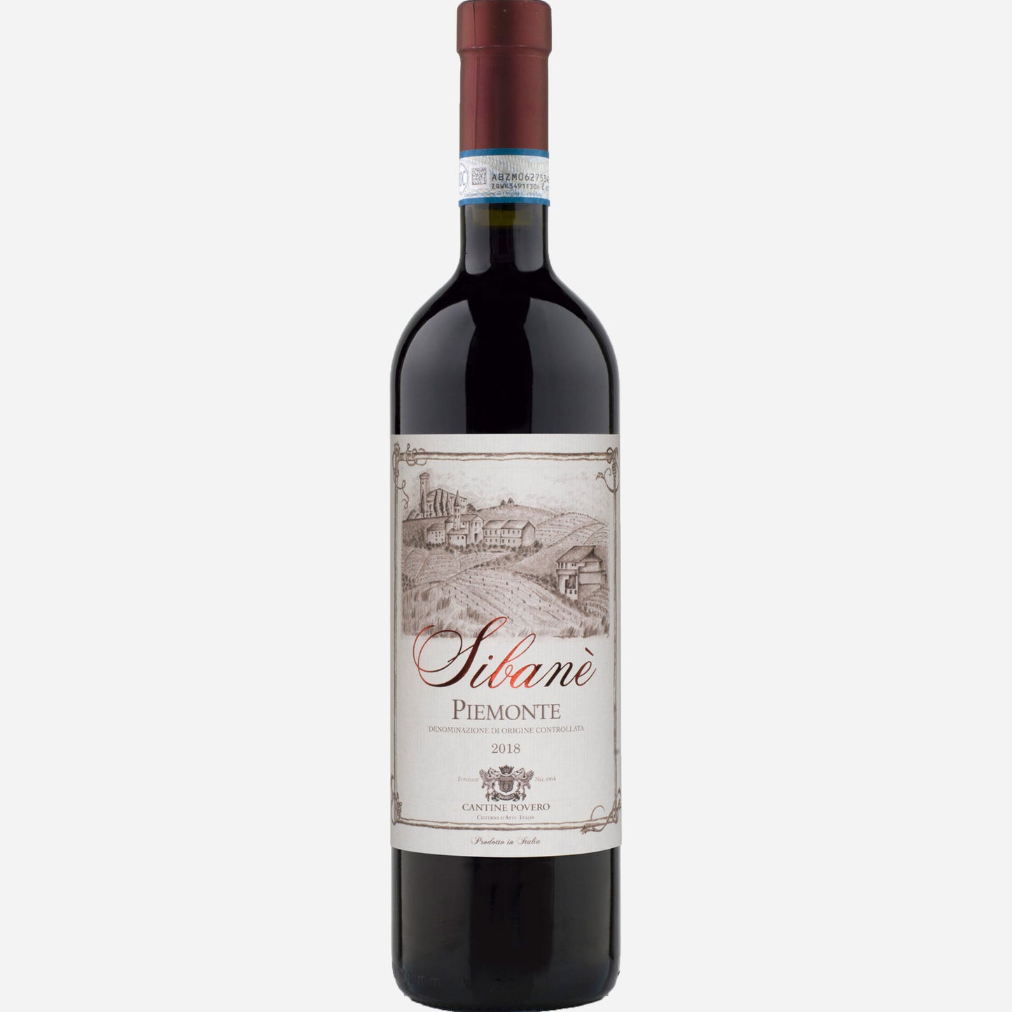 Povero - ''Sibane'' Piemonte Rosso 2021 DOC