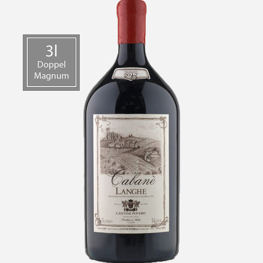 Povero - Langhe Rosso ''Cabanè'' 2020 DOC 3L Doppelmagnum
